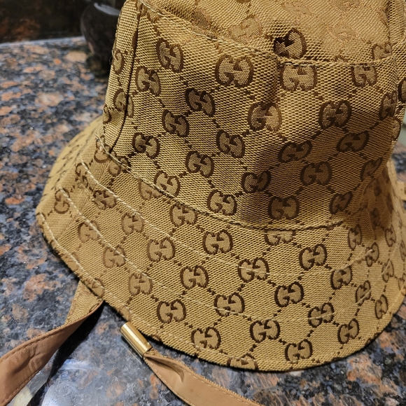 Gucci Tan Bucket Hat - Picture 5 of 11